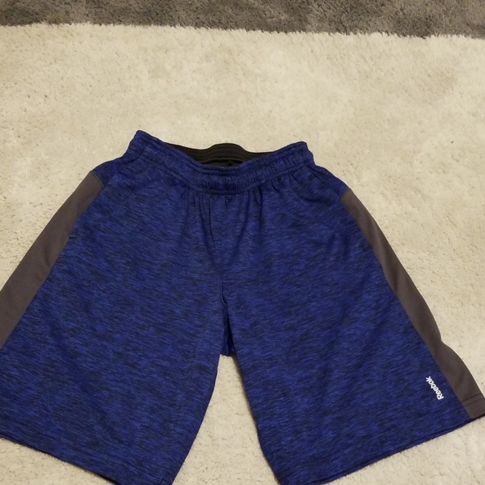 Reebok boys heather blue active shorts